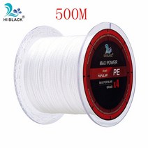 볼링 아대 볼링용품 손목신제품 2019 M 300M 500M 4 가닥 8-80LB 꼰 낚싯줄 PE 다목적 브레이드 라인 와이, 06 White 500M_01 8LB  0.08MM