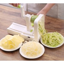 1+1 차예련채칼 회전채칼 스파이럴라이저 삼색전 감자 호박 당근 슬라이서 야채 채소 슬라이서 만능채칼