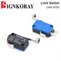 SignKoray 리미트 스위치 소형 CMV103D 순간 마이크로 CO2 레이저 커팅 머신 용 롱 핸들, 한개옵션0