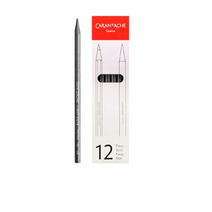 까렌다쉬 그라프스톤 통심 흑연연필 6B 12p, 혼합색상, 12개