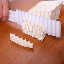 두부 묵 푸딩 슬라이서 커터 물결무늬 조리도구 야채 주방용품