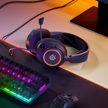 스틸시리즈 ARCTIS NOVA 3 유선 블랙 게이밍 헤드셋, 단품