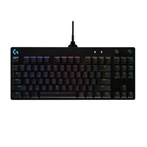 로지텍 유선 컴퓨터 게이밍 키보드 G PRO GX - 청축 텐키리스 게임용 KEYBOARD