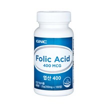 GNC 엽산 400 250mg X 100정, 상세 설명 참조, 상세 설명 참조, 상세 설명 참조