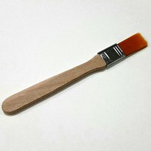 막붓 나무붓 소형 평붓 페인트붓
