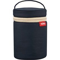 써모스 보온병 푸드자 파우치 푸드단지 죽통 보온가방 300-500ml 2가지색상, 단일 항목 + 블랙