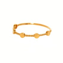 이슬쥬얼리 14K 데일리 버블 베베 반지 레이어드 여자반지