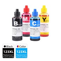 123xl 잉크 카트리지는 hp 123 xl 데스크젯 1110 2130 2132 2133 2134 3630 3632 3637 3638 4650 4652 4654 5200 프린터와, 협력사, 100ml 잉크