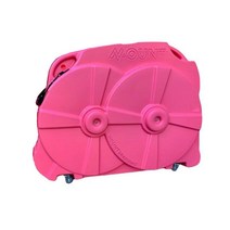 자전거 캐링백 ABS 항공 수하물 하드 케이스 제주도 바이크 일주 여행 가방 쉘 캐리어 운반, 280L, 핑크색