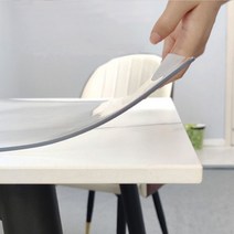 식탁투명매트 매트 방수 유리대용 실리콘 테이블 필름 비닐, 60x60