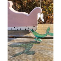 지샤 글라스 스테인드글라스 고래 썬캐쳐