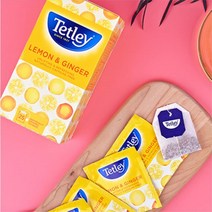 감기완화 피로회복에 좋은 레몬 진저 허브티 TEA 다과용 허브차 수면도움