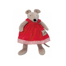 물랑로티 [물랑로티] [632053] 니니 마우스 애착인형 La grande famille Nini 30cm, 단품없음