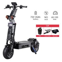 FLJ X14 전기 스쿠터 탈착식 배터리 포함 14 인치 오프로드 팻 타이어 84V E 스쿠터 72V 12000W 최신, 1..72V35ah no Seat