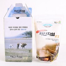 사그담 끓여만든 소금 태안자염 500g, 단품