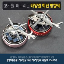 감성플랜 헬기 은은한 방향제 5가지 색상 8가지 향기 2TYPE, 헤리페리데스 자몽 10ml, 레드