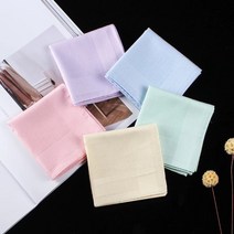 명품손수건 남자 등산 손수건 행거칩 남성용 순수 면화 휴대용 물 흡수 땀 3 팩 여성용