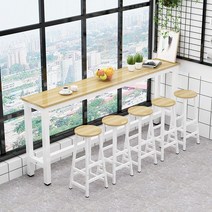 스벅테이블 카페 창가 폭40cm 홈바 대리석패턴 사이드, 120x40x1052 스툴x골드 화이트 스톤