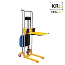 고려리프트 SPN-4150 400kg 1500mm 미니전동 포크리프트 트럭 운반 하역