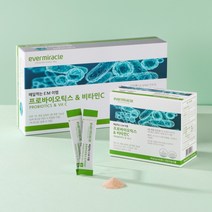 [이엠코라존] 매일먹는이엠(2g) 90포 프로바이오틱스 비타민C 제품, 1세트, 180g