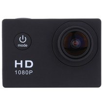 짐벌캠 미니 헬멧 hd 1080p 스포츠 액션 방수 다이빙 녹화 카메라 풀 hd 캠 익스트림 운동 비디오 레코더 캠코더, 검은색