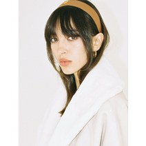 애슐린 하니 가죽 헤드BAND_CAMEL