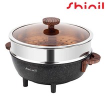 두가지를 한번에 가마솥 찜기 쿠커 6.5L