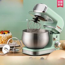 전동거품기 가정용 제빵반죽기 빵반죽기 밀가루 치킨 3.5L, 3.5 그린 패키지 1