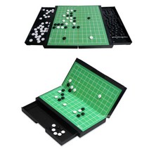 학생휴대용 서랍내장 자석바둑판 미니 자녀와 홈게임 오목