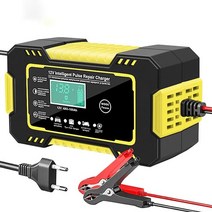 주행충전기 전문 차량용 디지털 배터리 충전기 완전 자동 수리 차량용 Ix3 전원 충전기 6a 12V, 03 영국