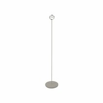 원형롤 스타일 크롬 도금 메모꽂이 카드홀더 H500mm 오더스탠드, 색상