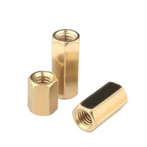 M2 50개 황동 스페이서 육각 지지대 너트 스탠드 오프 스텐드 스패이서 PCB 고정 볼트, M2 (50개), 8mm
