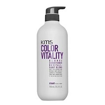 KMS 컬러바이털러티 블론드 일루미네이팅 퍼플 컨디셔너, 25.3 Ounce