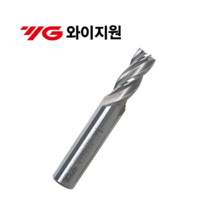 와이지원 4날 하이스 엔드밀 비코팅 1.0 - 36.0mm 모음, 25.0mm E2412250