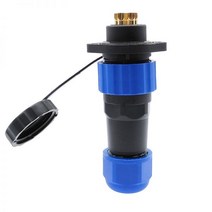SP20 방수 커넥터 IP68 2 홀 플랜지 소켓 1/2/3/4/5/6/7/8/9/12/14Pin 케이블, 5 pin
