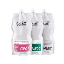 라샘 모웰 볼륨매직 스트레이트 크림 CF 손상모 500g, 1제+2제 (액상타입)