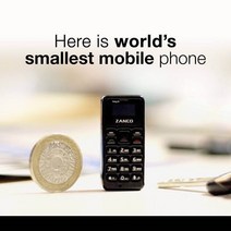 ZANCO T1 세계 가장 작은 기능 휴대 전화 고음질