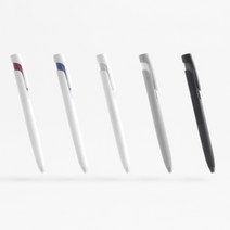 지브라 blen 볼펜 브랜드 제브라 블렌 명품 펜 0.5mm 5종 신기한 학용품 특이한 스승의날 필기감좋은 얇은 각인 색볼펜 볼팬 잘써지는 선물용 공시생 사무용 고급 노크식, 회색바디(흑색잉크) 1자루 0.5mm