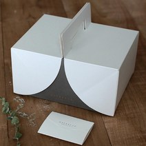 W4DEF74L 포장 조각케익 용품 예쁜 이쁜케이스 디저트 박스 종이 베이커리 손잡이 상자 케이스 작은 케이크 선물 악세사리 마카롱 파는곳 초콜릿