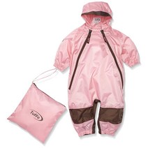 Tuffo Muddy Buddy 커버롤 레드월 [미국 직배송], 2T, Pink