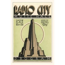 (영문도서) Vintage Journal Radio City Music Hall Program New York City Paperback, Found Image Press, English, 9781669509851