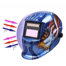 용접 헬멧 보호구 보안경 안전모 마스크 자동차광, 201 초대형 창호 모델(12개 무료)