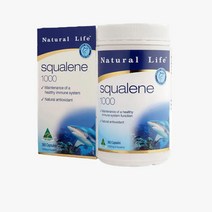 Natural Life 네추럴라이프 호주 Squalene 상어간유 스쿠알렌 1000mg 360 캡슐, 1개, 360정