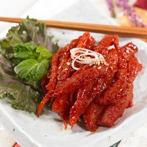 [진정한밥도둑] 아삭하고 향긋한 횡성더덕 무침 300g, 1개
