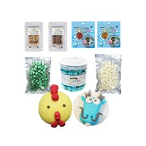 꼬메빔보 향기 버블솝플레이 비누클레이 리필 50g - 1kg, 500g, 초록