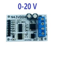 4-20MA/0-5V/0-10V 4 채널 전류/전압 아날로그 수집 RS485 Modbus RTU ADC 모듈, 04 0-20V