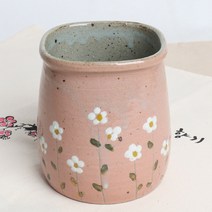풀내음 수저통 中(분홍)