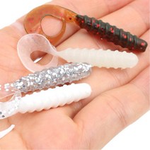 그럽웜 6cm DKGW60-21 미끼 루어 꺽지 빙어웜 송어 쏘가리 산천어 전갱이 잉어