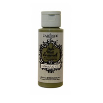 E363 (Camuflage Green) 헤리티지공예 스타일 매트 에나멜 물감 59ml (무광 수성 유리 글라스 포슬린 물감)