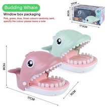 crocodile teeth finger biting toy game shark biting finger dental games funny toys for kids Adult cr, 작은 고래